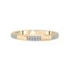Alternating Diamond Pave Bar Ring In Vermeil (1/10 Ct. Tw.)