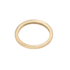 Alternating Diamond Pave Bar Ring In Vermeil (1/10 Ct. Tw.)