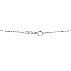 Amethyst & Diamond Accent Flower Pendant In Sterling Silver