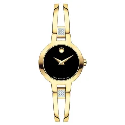 Amorosa Diamond Women's Watch In Yellow Gold-Tone Ion-Plated Stainless Steel, 24Mm Case