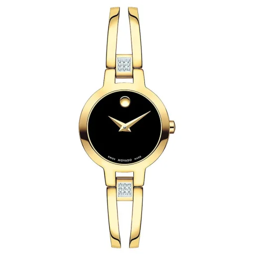 Amorosa Diamond Women's Watch In Yellow Gold-Tone Ion-Plated Stainless Steel, 24Mm Case