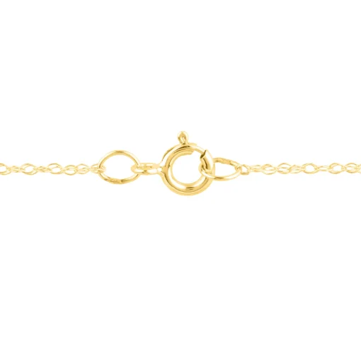 Angel Wing Diamond Cross Pendant In 14K Yellow Gold (1/3 Ct. Tw.)