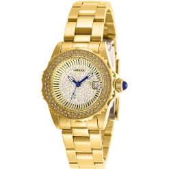 Angel-Series Ladies' Crystal Watch In Gold-Tone