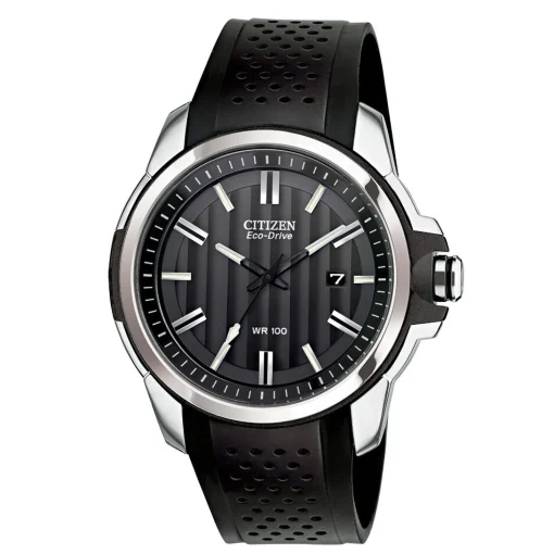 Ar Black Men's Watch In Stainless Steel, 45Mm