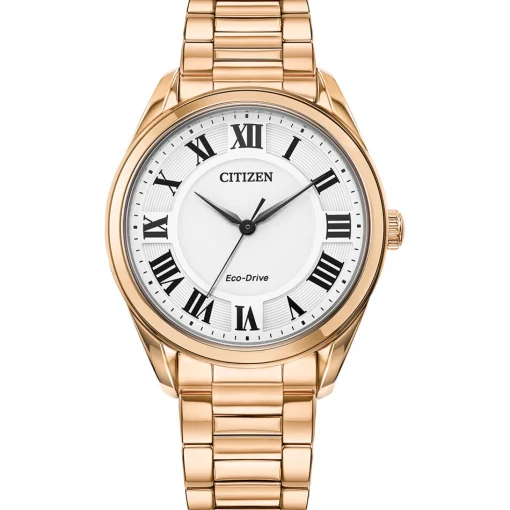 Arezzo Women's Watch In Rose Gold-Tone Ion-Plated Stainless Steel