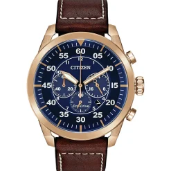 Avion Men's Watch In Rose Gold-Tone Ion-Plated Stainless Steel