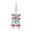 Ballet Shoes Charm In Sterling Silver