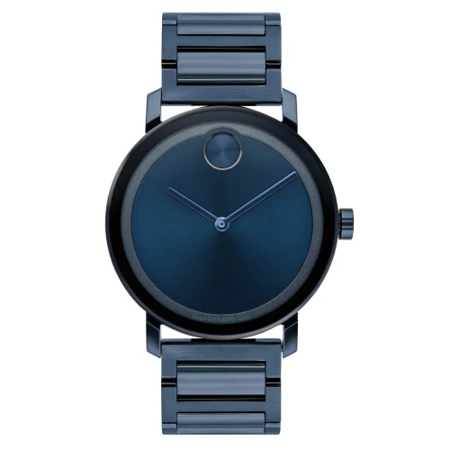 Bold Evolution Men's Watch In Blue Ion-Plated Stainless Steel, 40Mm