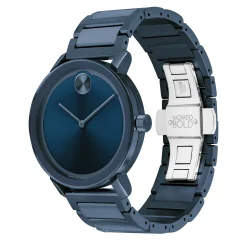 Bold Evolution Men's Watch In Blue Ion-Plated Stainless Steel, 40Mm