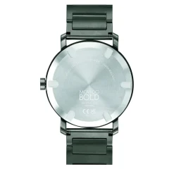 Bold Evolution Men's Watch In Gunmetal Stainless Steel, 40Mm
