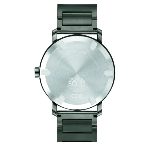 Bold Evolution Men's Watch In Gunmetal Stainless Steel, 40Mm