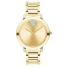 Bold Evolution Women's Watch In Yellow Gold-Tone Ion-Plated Stainless Steel, 34Mm