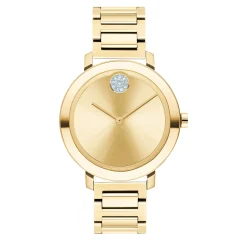Bold Evolution Women's Watch In Yellow Gold-Tone Ion-Plated Stainless Steel, 34Mm