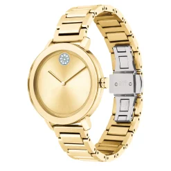 Bold Evolution Women's Watch In Yellow Gold-Tone Ion-Plated Stainless Steel, 34Mm
