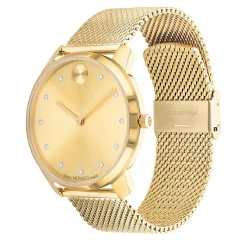 Bold Thin Men's Watch In Gold-Tone Ion-Plated Stainless Steel