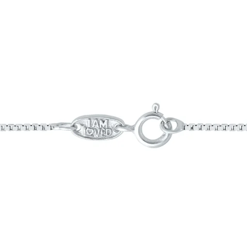 Bow Pendant With Diamond Accents In Sterling Silver
