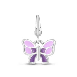 Butterfly Charm In Sterling Silver