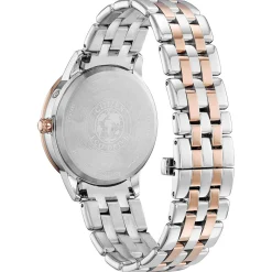 Calendrier Women's Watch With Pearl Dial In Two-Tone Stainless Steel, 37Mm