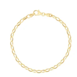 Charm Bracelet In 10K Yellow Gold