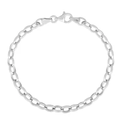 Charm Bracelet In Sterling Silver
