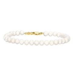 Children's Pearl Bracelet In 14K Yellow Gold