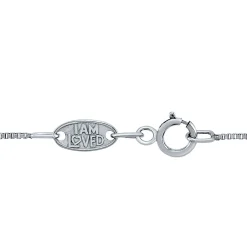 Claddagh Pendant With Diamond Accents In Sterling Silver & 14K Rose Gold