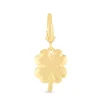 Clover Charm In 10K Yellow Gold