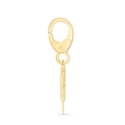 Clover Charm In 10K Yellow Gold