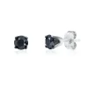 1 Ct. Tw. Black Diamond Stud Earrings In