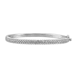 2 Ct. Tw. Diamond Bangle In 10K White Gold