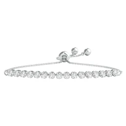 1/4 Ct. Tw. Diamond Bolo Bracelet