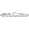1 1/2 Ct. Tw. Diamond Bracelet In 10K White Gold