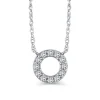 1/10 Ct. Tw. Diamond Circle Pendant
