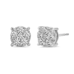 5/8 Ct. Tw. Diamond Earrings In