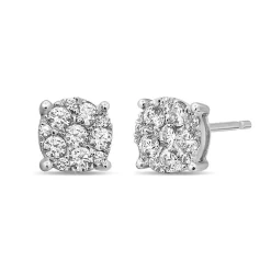 3/8 Ct. Tw. Diamond Earrings In