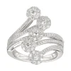 1 Ct. Tw. Diamond Five-Stone Ring In 10K White Gold