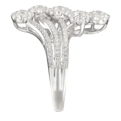 1 Ct. Tw. Diamond Five-Stone Ring In 10K White Gold