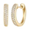 1/4 Ct. Tw. Diamond Hoop Earrings