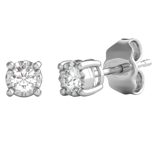 1/5 Ct. Tw. Diamond Illusion Stud Earrings In