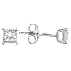 1/3 Ct. Tw. Diamond Illusion Stud Earrings In