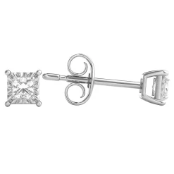 1/5 Ct. Tw. Diamond Illusion Stud Earrings In
