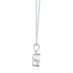1/10 Ct. Tw. Diamond Illusion Solitaire Pendant In
