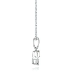 1/4 Ct. Tw. Diamond Illusion Solitaire Pendant In