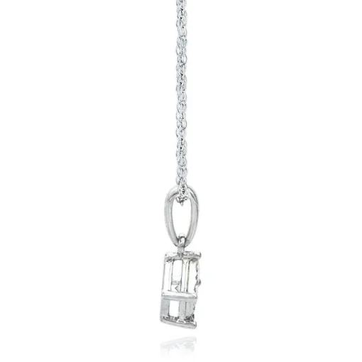 1/4 Ct. Tw. Diamond Illusion Solitaire Pendant In