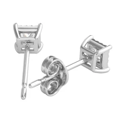 1/3 Ct. Tw. Diamond Illusion Stud Earrings In