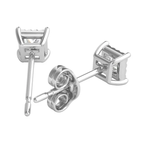 1/3 Ct. Tw. Diamond Illusion Stud Earrings In