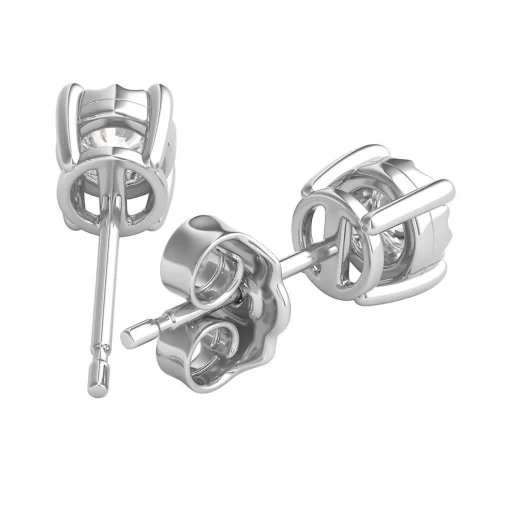 1/3 Ct. Tw. Diamond Illusion Stud Earrings In