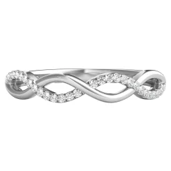 1/10 Ct. Tw. Diamond Infinity Ring