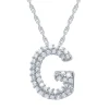 1/7 Ct. Tw. Diamond Initial Pendant In