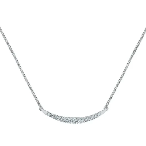 1/2 Ct. Tw. Diamond Necklace In 10K White Gold